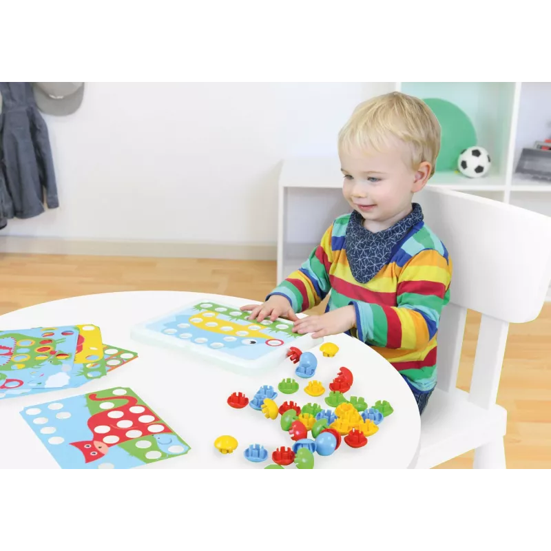 Conjunto de mosaicos Lena My First Mosaic Animals