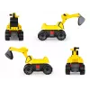 Escavadora de pedais Lena GIGA TRUCKS Excavator PRO 4 rodas Plástico Aço