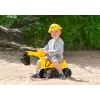 Escavadora de pedais Lena GIGA TRUCKS Excavator PRO 4 rodas Plástico Aço