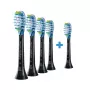 Philips Premium Plaque Defence HX9045/88 4+1 Pack Escovas de encaixe 5 unid. Preto