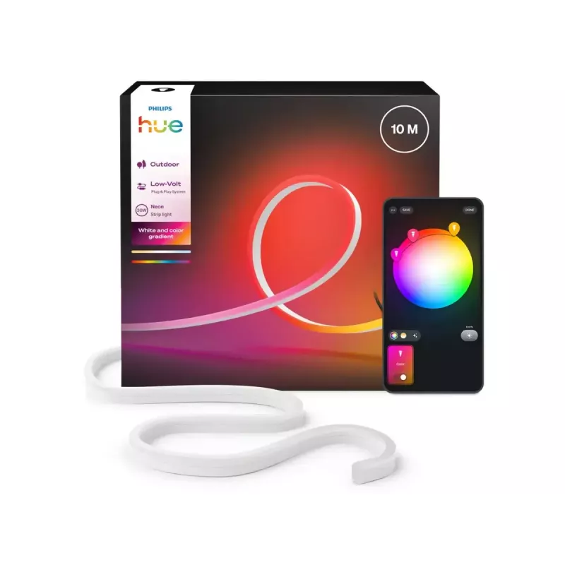 Iluminação inteligente Philips fita LED inteligente Bluetooth/Zigbee 30 W