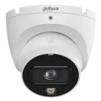 Câmara de vigilância IP Dahua Technology IPC-HDW1839T-A-IL-0280B-S6 — turret, 8 MP (3840×2160), montagem no teto, com fios, PoE, interior/exterior, branca