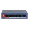Switch de rede Dahua Technology CS4006-4ET2GT-60 gerido L2 Gigabit Ethernet (10/100/1000) Power over Ethernet (PoE) azul