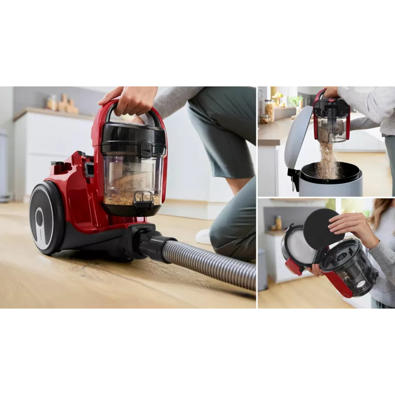 Aspirador Bosch Serie 2 BGC05AAA2 1,5 L aspirador de chão a seco 700 W sem saco