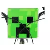 Bicicleta infantil HUFFY Minecraft 16 polegadas verde — quadro de aço de 16 polegadas, transmissão de velocidade única, travões de aro dianteiro/traseiro