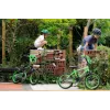 Bicicleta infantil HUFFY Minecraft 16 polegadas verde — quadro de aço de 16 polegadas, transmissão de velocidade única, travões de aro dianteiro/traseiro