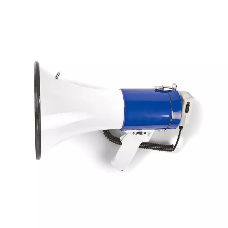 Megafone Nedis MEPH200WT Branco Azul 20 W 300 m de alcance