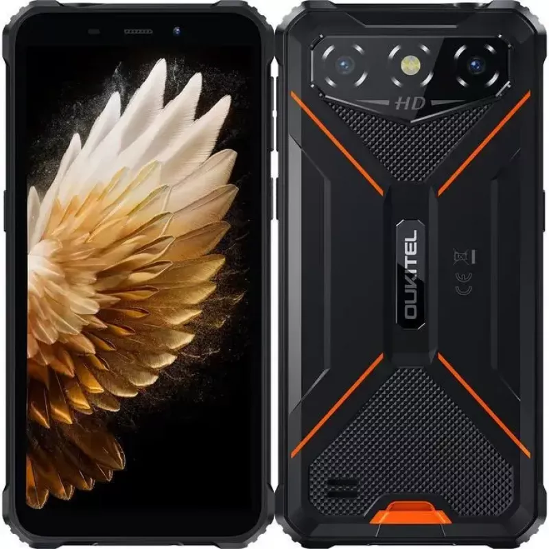 Smartphone Oukitel G3 6, 4 GB RAM, 128 GB, 6300 mAh, laranja