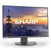 Monitor LCD Sharp MultiSync EA242W 24 polegadas IPS 1920 x 1200 16:10 5 ms hub USB 3.2 VESA altura ajustável preto