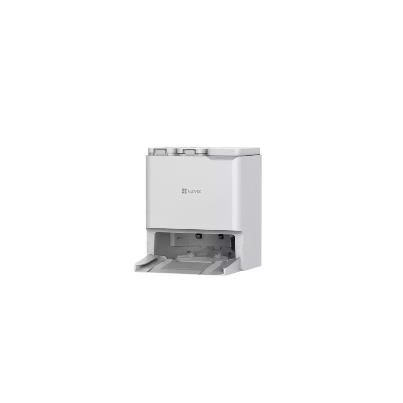 Aspirador robô EZVIZ RS20 Pro — Li-Ion 5200 mAh, 220 min de autonomia, 7200 Pa de potência de aspiração, estação de base com esvaziamento automático, navegação LiDAR, saco de pó 0,35 L, função de lavagem, branco