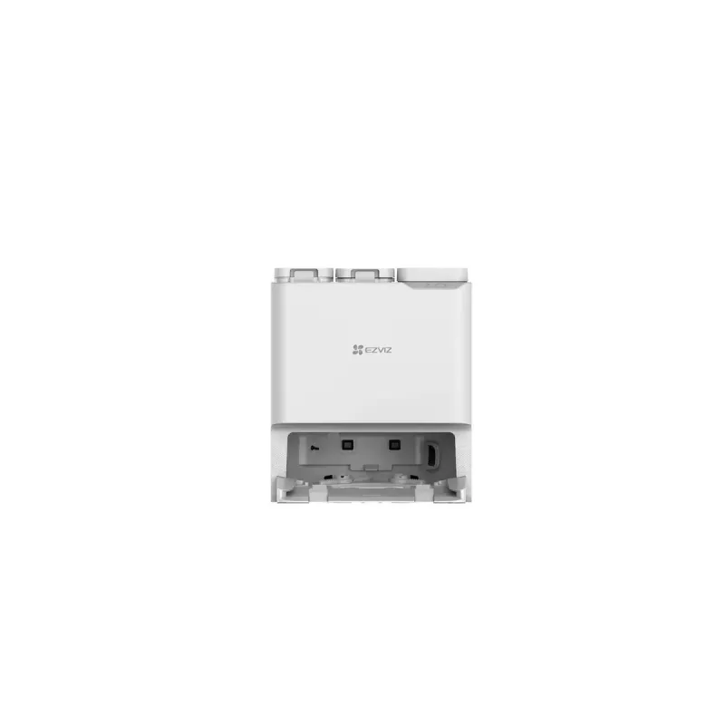 Aspirador robô EZVIZ RS20 Pro — Li-Ion 5200 mAh, 220 min de autonomia, 7200 Pa de potência de aspiração, estação de base com esvaziamento automático, navegação LiDAR, saco de pó 0,35 L, função de lavagem, branco