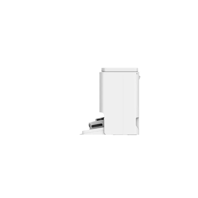 Aspirador robô EZVIZ RS20 Pro — Li-Ion 5200 mAh, 220 min de autonomia, 7200 Pa de potência de aspiração, estação de base com esvaziamento automático, navegação LiDAR, saco de pó 0,35 L, função de lavagem, branco