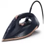 Ferro de engomar a seco e a vapor Philips DST7510/80 — 3200 W, base SteamGlide Elite, depósito 0,3 l, cabo 2 m, 1,669 kg, preto