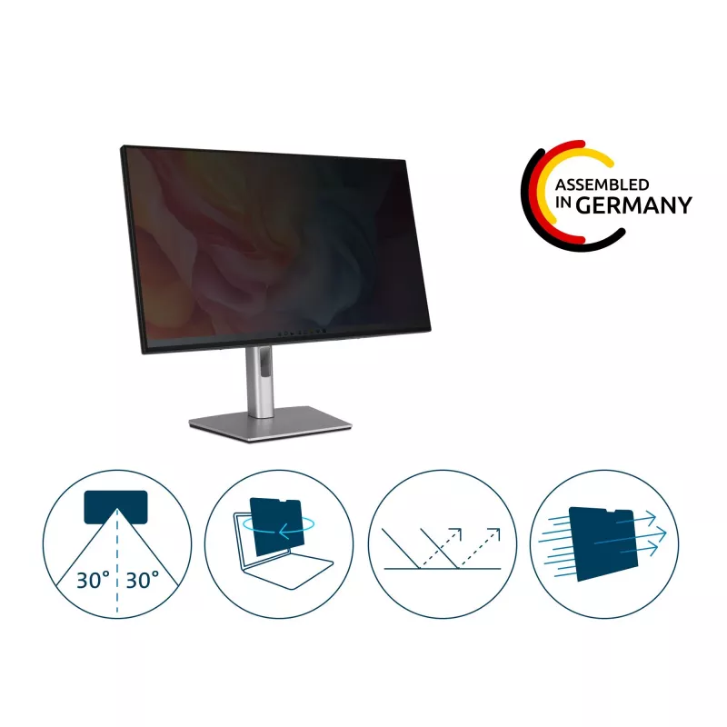 Filtro de privacidade Kensington High Clarity para monitores de 24'' 16:10
