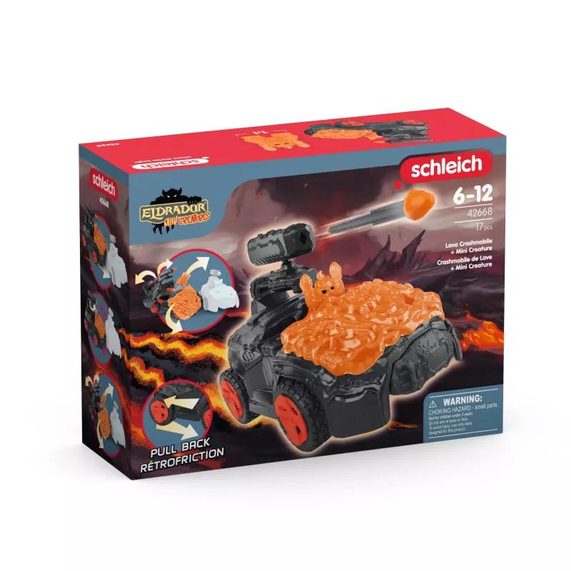 Veículo Schleich ELDRADOR CREATURES Lava CrashMobile Mini Creature 7-12 anos