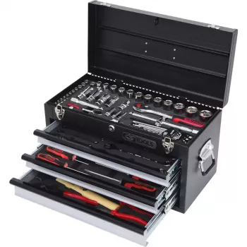 Conjunto de ferramentas de mecânico KS Tools 918.0200 99 ferramentas aço cromo-vanádio
