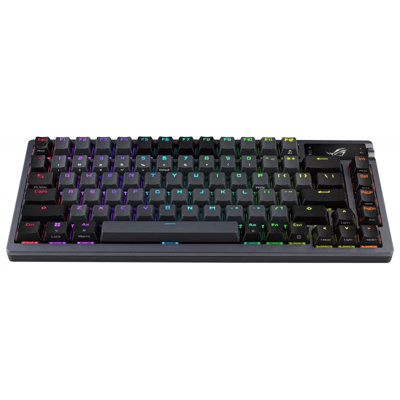 Teclado mecânico sem fios ASUS ROG Azoth preto — modelo 90MP0316-BKUA01, retroiluminação RGB