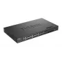 Switch gerido empilhável L3 D-Link DXS-3410-32XY/E, 24x 10GBASE-T + 4x SFP+ + 4x SFP28