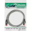 Cabo de rede InLine S/FTP PiMF Cat.6 250MHz PVC cobre transparente 3m