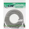 Cabo de rede Ethernet InLine Cat6 S/FTP PiMF 250MHz PVC, RJ-45–RJ-45, cobre, transparente, 15 m