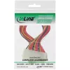 Molex PN InLine cabo para placa-mãe ATX 24 pinos conector macho para conector fêmea, 0,30 m