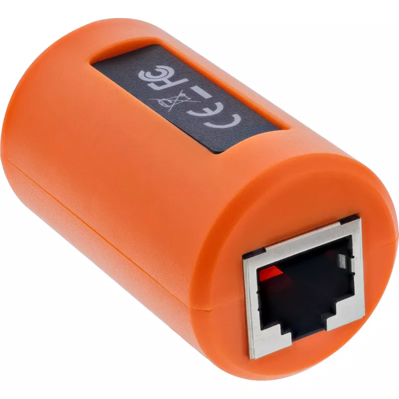 InLine proteção contra sobretensões conector fêmea RJ45 para rede e PoE