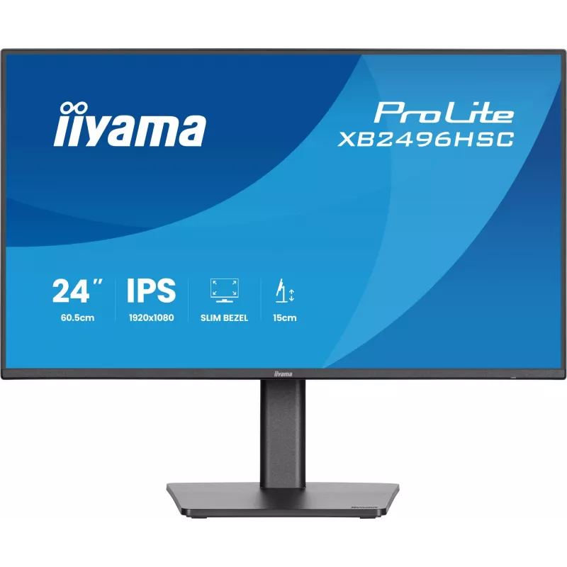 Monitor de computador iiyama ProLite XB2496HSC-B1 60,5 cm (23,8 polegadas) 1920 x 1080 píxeis Full HD LED preto