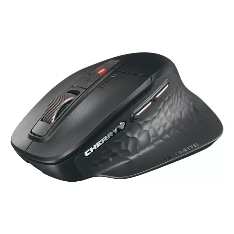 CHERRY Stream desktop ultimate teclado rato incluindo Home/Office USB + RF Wireless + Bluetooth QWERTZ alemão preto