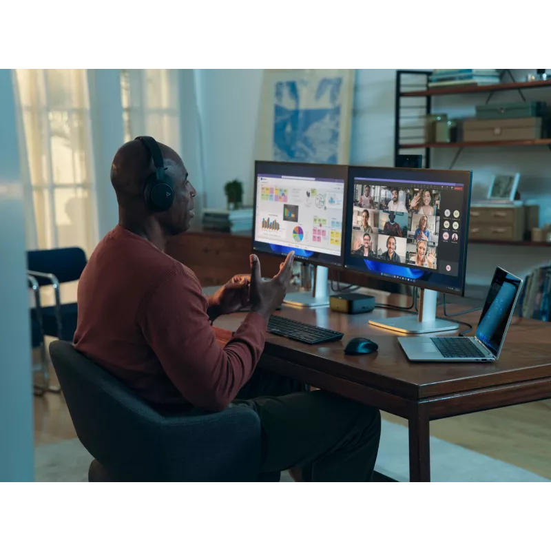 Docking station HP USB-C 100W G6 Dock SmartBuy — USB-C 100W, Preto a jato, 121×121×51 mm