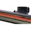 Aquecedor infravermelho SUNRED RD-DARK-20, 2000 W, montagem na parede, IP55, preto