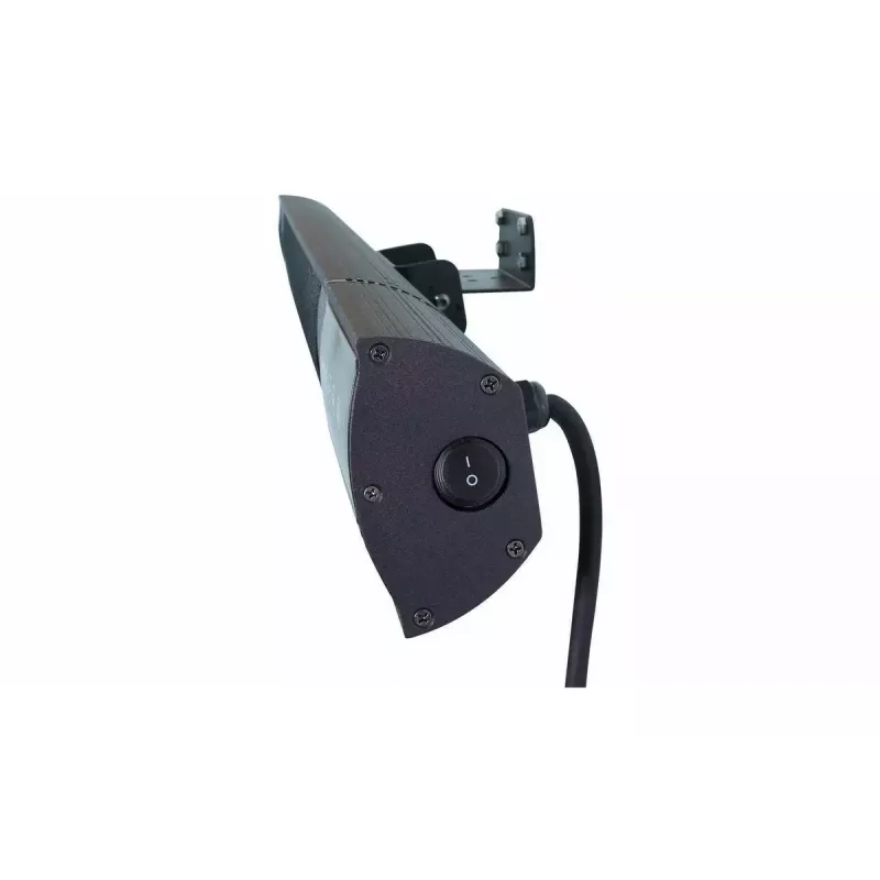 Aquecedor infravermelho SUNRED RD-DARK-20, 2000 W, montagem na parede, IP55, preto