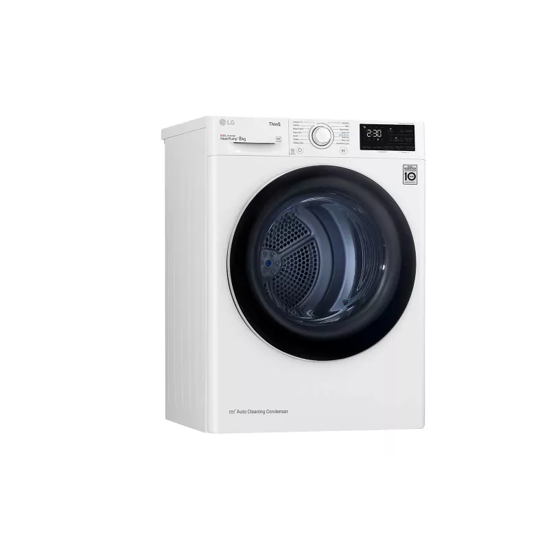 LG RH80V3AV6N Máquina de secar com bomba de calor Independente Carga frontal 8 kg Branco