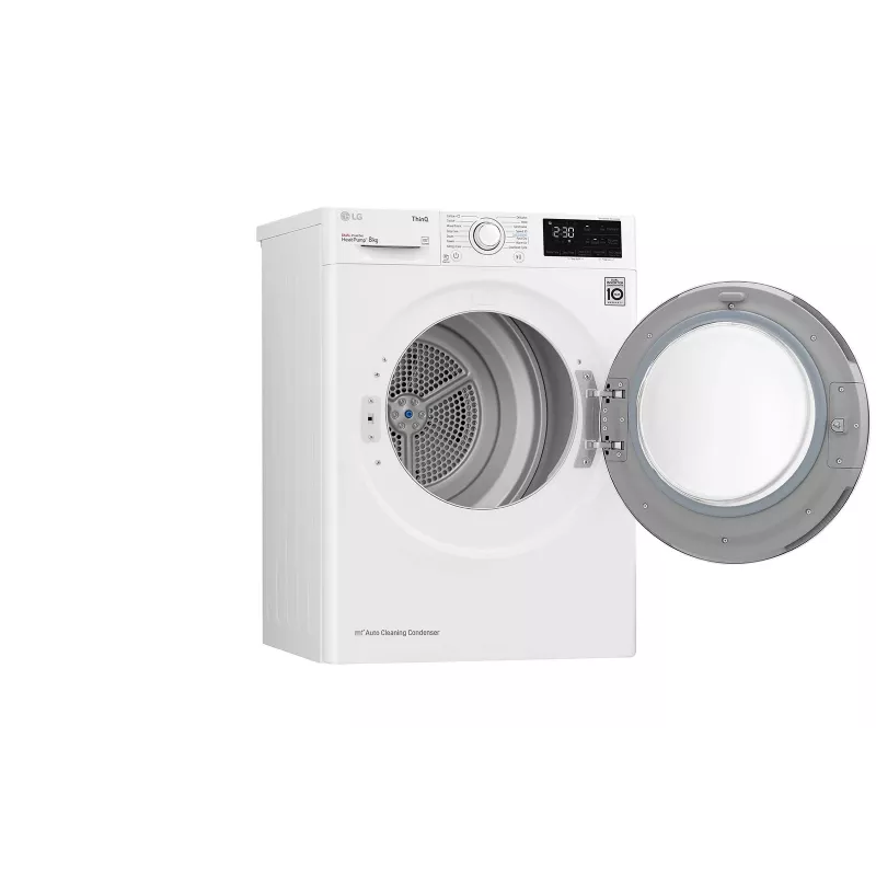 LG RH80V3AV6N Máquina de secar com bomba de calor Independente Carga frontal 8 kg Branco