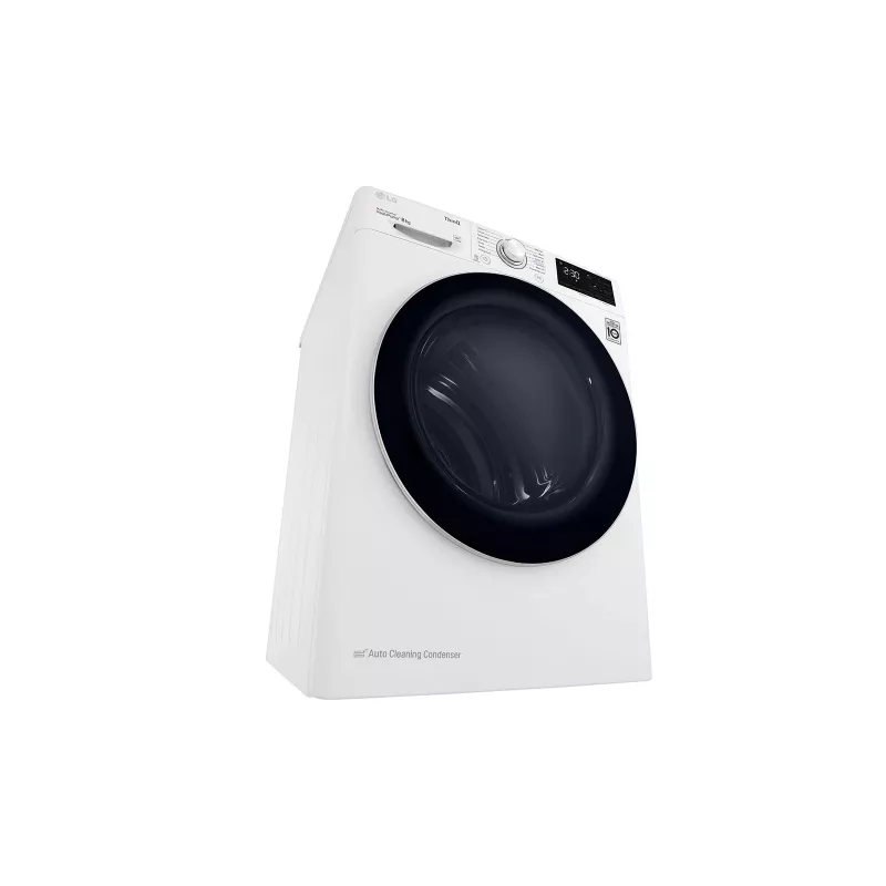 LG RH80V3AV6N Máquina de secar com bomba de calor Independente Carga frontal 8 kg Branco