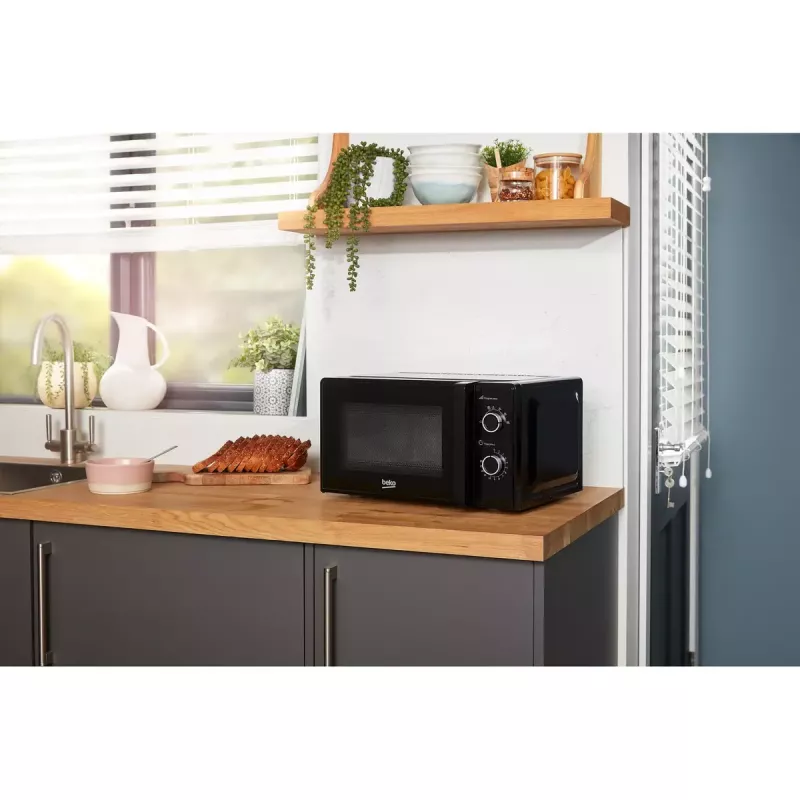 Beko MOC20100BFB Preto Micro-ondas simples Bancada 20 L 700 W