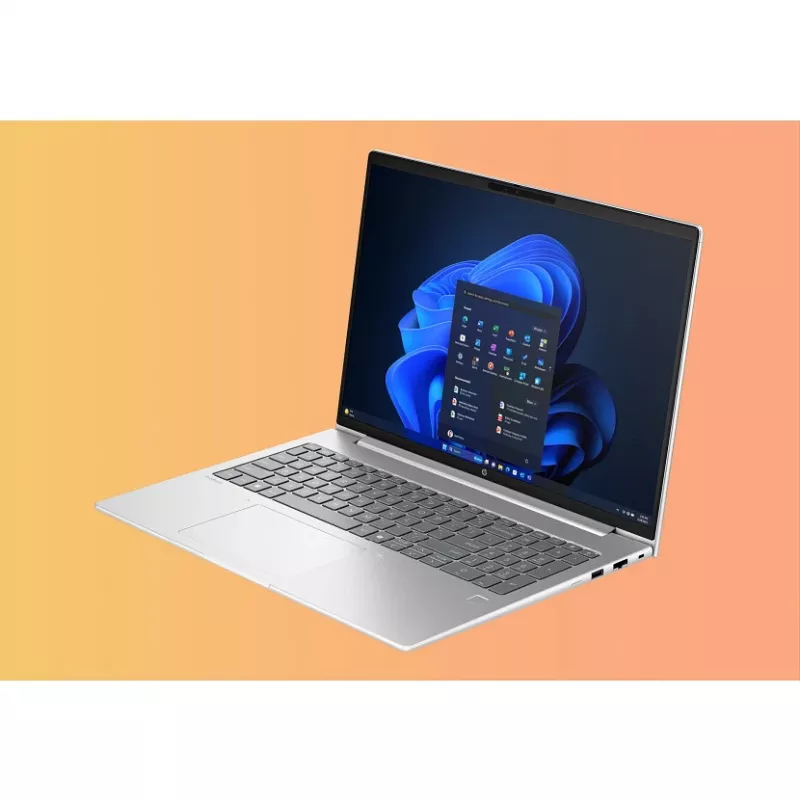 HP ProBook 4 G1a AI PC portátil AMD Ryzen™ 7 250 40,6 cm (16 polegadas) WUXGA 16 GB DDR5-SDRAM Wi-Fi 7 (802.11be) Windows 11 Pro prateado