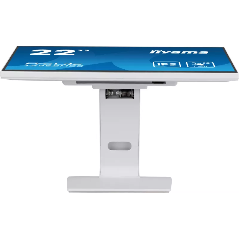Monitor IIYAMA ProLite T2252MSC-W2AG 54,5 cm (21,4 polegadas) Full HD 1920x1080 LCD ecrã tátil, 5 ms, hub USB 3.2, altifalantes, VESA, branco