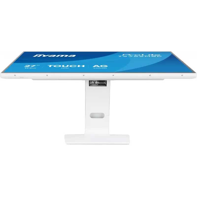 Monitor LCD com ecrã tátil IIYAMA ProLite T2752MSC-W1AG 27 polegadas 1920 x 1080 Full HD branco, 5 ms, USB 3.2 Gen1, altifalantes, VESA