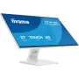 Monitor LCD com ecrã tátil IIYAMA ProLite T2752MSC-W1AG 27 polegadas 1920 x 1080 Full HD branco, 5 ms, USB 3.2 Gen1, altifalantes, VESA