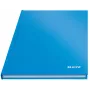 Caderno Leitz Solid Hardcover A5 quadriculado 90 g/m² 80 folhas, cor única, azul, A5, 80 folhas, brilhante, 80 g/m²