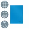 Caderno Leitz Solid Hardcover A5 quadriculado 90 g/m² 80 folhas, cor única, azul, A5, 80 folhas, brilhante, 80 g/m²