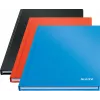 Caderno Leitz Solid Hardcover A5 quadriculado 90 g/m² 80 folhas, cor única, azul, A5, 80 folhas, brilhante, 80 g/m²