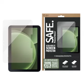 PanzerGlass SAFE. by ® proteção de ecrã Samsung Galaxy Tab Active5 Pro | Ultra-Wide Fit