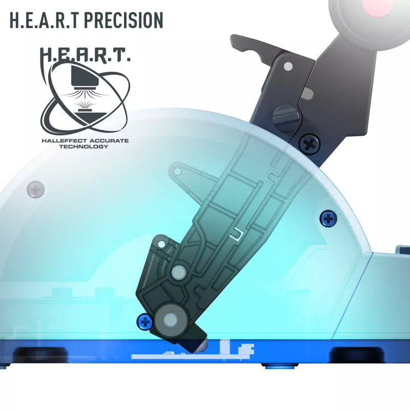 Thrustmaster TCA Quadrant Airbus Edition preto, azul Flight Sim PC