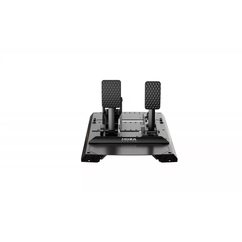 Pedais Moza Racing mBooster Set alumínio preto USB Type-A Type-B Type-C