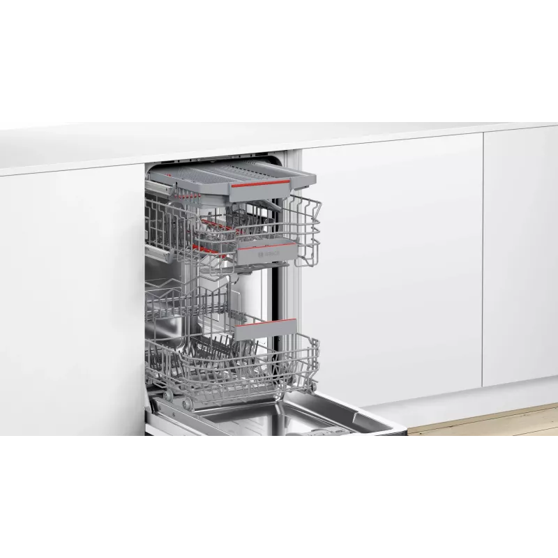 Máquina de lavar loiça Bosch Serie 4 SPV4EMX25E totalmente integrada 10 conjuntos
