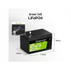 Bateria industrial recarregável Green Cell LFPGC12V10AH 12,8 V 10 Ah LiFePO4, 155 x 100 x 100 mm, 2 kg