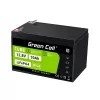 Bateria industrial recarregável Green Cell LFPGC12V10AH 12,8 V 10 Ah LiFePO4, 155 x 100 x 100 mm, 2 kg