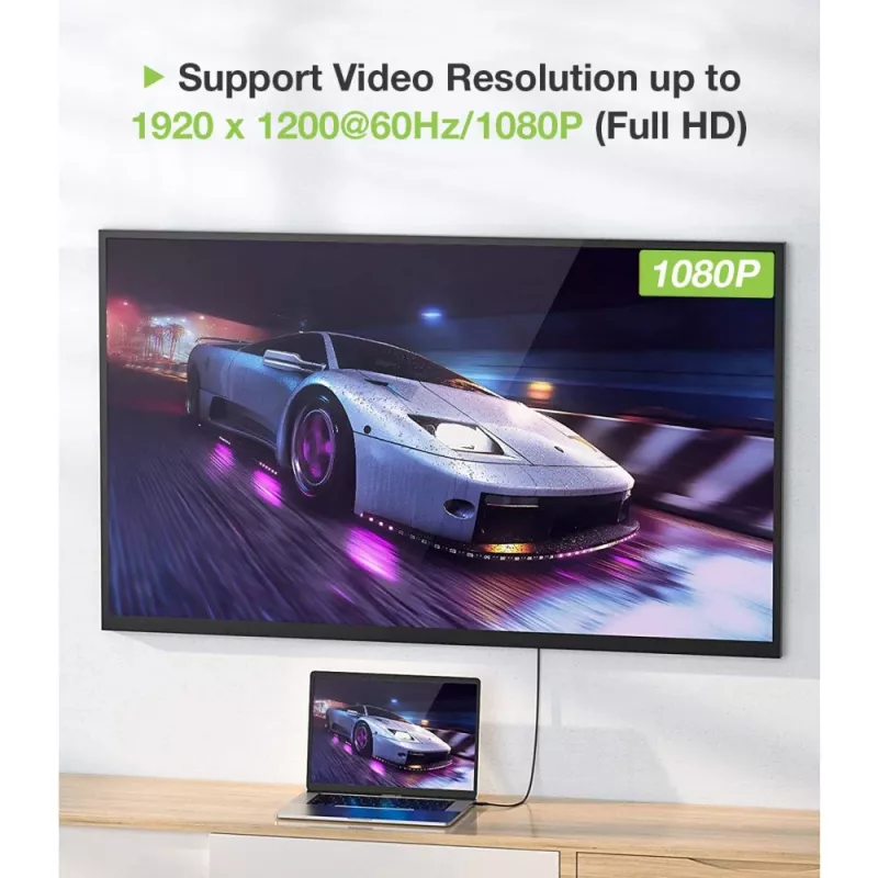 Cabo DisplayPort para VGA para monitor Techly 1,8 m ICOC DSP-V-018
