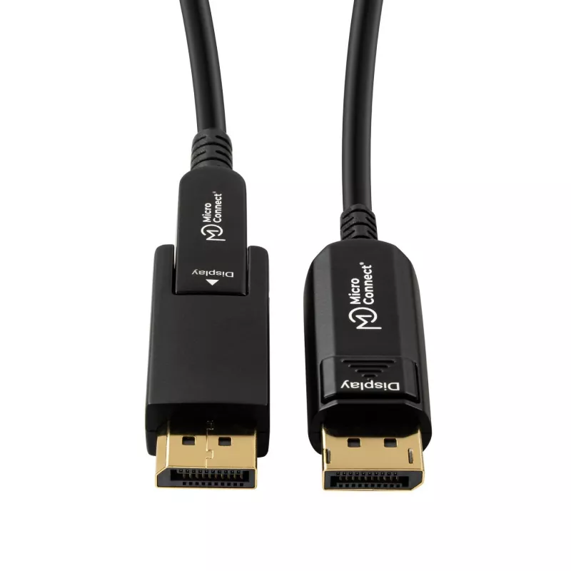 Cabo DisplayPort Microconnect DP-MMG-1500MBV1.4OP 15 m preto